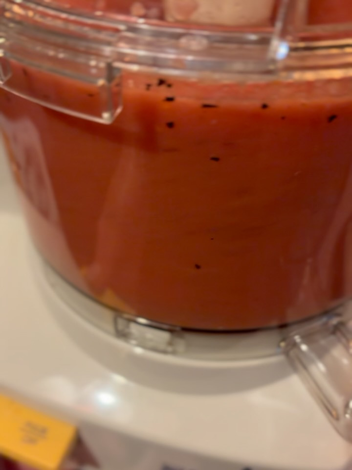 大きなトマト🍅4個使いましたよー😊